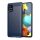 Carbon Case Flexible Samsung Galaxy A51 5G hátlap, tok, kék