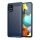 Carbon Case Flexible Samsung Galaxy A31 hátlap, tok, kék