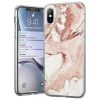 Wozinsky Marble case Samsung Galaxy A31 márvány mintás hátlap, tok, rózsaszín