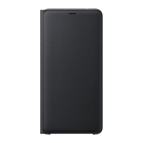 Samsung gyári Wallet Cover Samsung Galaxy A9 (2018) (EF-WA920PBEGWW) oldalra nyíló tok, fekete