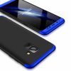 Full Body Case 360 Samsung Galaxy A8 (2018) A530 hátlap, tok, fekete-kék