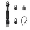 Baseus NGA05-01 Encok Vehicle-mounted Wireless Earphone, Headset, USB töltővel, fekete
