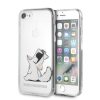 Karl Lagerfeld Fun Choupette Glasses Hard iPhone 6/6S/7/8/SE (2020) (KLHCI8CFNRC) hátlap, tok, átlátszó