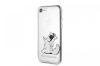 Karl Lagerfeld Fun Choupette Glasses Hard iPhone 6/6S/7/8/SE (2020) (KLHCI8CFNRC) hátlap, tok, átlátszó