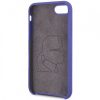 Karl Lagerfeld iPhone 7/8 Silicone Case Soft Touch (KLHCI8SLVOG) hátlap, tok, lila