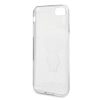 Karl Lagerfeld iPhone 7/8/SE (2020) Glitter Iconic Full Body (KLHCI8TPUTRIKSL) hátlap, tok, ezüst