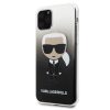 Karl Lagerfeld iPhone 11 Pro Ikonik Full Body (KLHCN58TRDFKBK) hátlap, tok, fekete