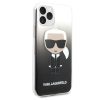 Karl Lagerfeld iPhone 11 Pro Ikonik Full Body (KLHCN58TRDFKBK) hátlap, tok, fekete