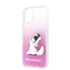 Karl Lagerfeld iPhone 11 Fun Choupette Hard (KLHCN61CFNRCPI) hátlap, tok, rózsaszín