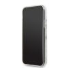 Karl Lagerfeld iPhone 11 Iridescent Iconic Glitter (KLHCN61GLGIRKL) hátlap, tok, ezüst