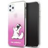 Karl Lagerfeld iPhone 11 Pro Max Fun Choupette Hard (KLHCN65CFNRCPI) hátlap, tok, rózsaszín