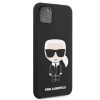 Karl Lagerfeld iPhone 11 Pro Max Silicone Iconic Full Body (KLHCN65SLFKBK) hátlap, tok, fekete