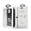 Karl Lagerfeld iPhone 12 Pro Max 3D Karl & Choupette Full Body (KLHCP12LPCUSKCBK) hátlap, tok, fekete