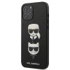 Karl Lagerfeld iPhone 12 Pro Max 3D Rubber Heads (KLHCP12LSAKICKCBK) hátlap, tok, fekete