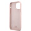 Karl Lagerfeld iPhone 12 Pro Max Choupette Head Silicone (KLHCP12LSLCHLP) hátlap, tok, világos rózsaszín