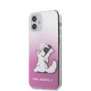 Karl Lagerfeld iPhone 12 Mini Fun Choupette Hard (KLHCP12SCFNRCPI) hátlap, tok, rózsaszín