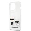 Karl Lagerfeld iPhone 13 Pro Karl & Choupette (KLHCP13LCKTR) hátlap, tok, átlátszó
