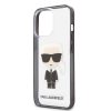 Karl Lagerfeld iPhone 13 Pro Max Karl Ikonik Full Body (KLHCP13XHIKCK) hátlap, tok, átlátszó