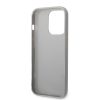 Karl Lagerfeld iPhone 14 Pro Iridescent Monogram (KLHCP14LLGMMSV3) hátlap, tok, ezüst