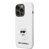 Karl Lagerfeld iPhone 14 Pro Silicone Choupette (KLHCP14LSNCHBCH) hátlap, tok, white