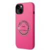 Karl Lagerfeld iPhone 14 Plus Silicone RSG (KLHCP14MSRSGRCF) hátlap, tok, rózsaszín