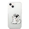 Karl Lagerfeld iPhone 14 Choupette Fun (KLHCP14SCFNRC) hátlap, tok, átlátszó