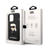 Karl Lagerfeld iPhone 14 Pro Max Silicone Ikonik (KLHCP14XSNIKBCK) hátlap, tok, fekete