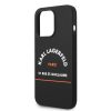 Karl Lagerfeld iPhone 14 Pro Max Rue St Guillaume (KLHCP14XSRSGHLK) hátlap, tok, fekete