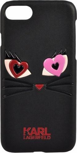 Karl Lagerfeld iPhone 6/6S Choupette In Love 2 hátlap, tok, fekete