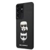 Karl Lagerfeld Samsung Galaxy S21 Ultra 3D Rubber Heads (KLHCS21LSAKICKCBK) hátlap, tok, fekete