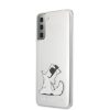 Karl Lagerfeld Samsung Galaxy S21 Fun Choupette Hard (KLHCS21SCFNRC) hátlap, tok, átlátszó