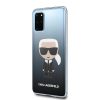 Karl Lagerfeld Samsung Galaxy S20 Plus Degrade Ikonik Full Body (KLHCS67TRDFKBK) hátlap, tok, fekete