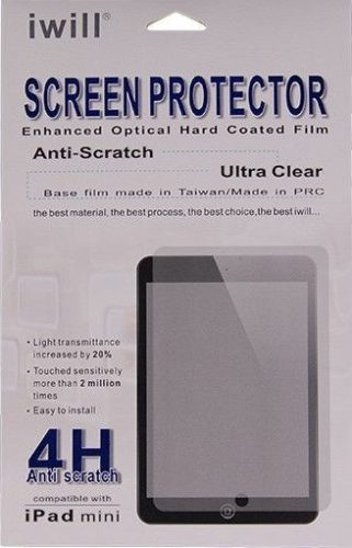 Iwill iPad Air/Air2 karcálló 4 rétegű kijelzővédő fólia , átlátszó