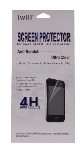 Iwill iPhone 5/5S/SE 4 rétegű kijelzővédő fólia, átlátszó