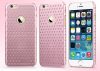 Apple iPhone 6 Plus, Műanyag hátlap védőtok, USAMS Starry Twinkle, csillagminta, rózsaszín