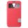 Baseus Brocade Samsung Galaxy J (N075T) oldalra nyíló tok, piros