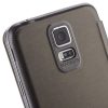 Baseus Coloured Glaze Samsung Galaxy S5 oldalra nyílótok, fekete