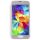 Baseus Coloured Glaze Samsung Galaxy S5 oldalra nyílótok, arany