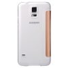 Baseus Primary Color Samsung Galaxy S5 oldalra nyíló tok, rozé arany