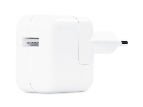 Apple MGN03ZM/A gyári hálózati töltő adapter, 2.4A, dobozos, fehér