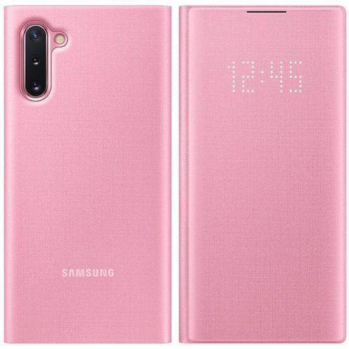 Samsung gyári Clear View Cover Samsung Galaxy Note 10 (EF-NN970PPEG) hátlap, tok, rózsaszín