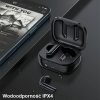 Awei T36 TWS Bluetooth headset akkumulátoros töltő tokkal, fekete