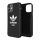 Adidas Original Snap Case Paris iPhone 12 Mini hátlap, tok, fekete