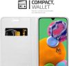 Smart Magnetic iPhone 7/8/SE (2020) oldalra nyíló tok, ezüst