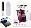 Huawei P30 UV 5D Full Glue teljes kijelzős edzett üvegfólia (tempered glass), 9H keménységű, átlátszó