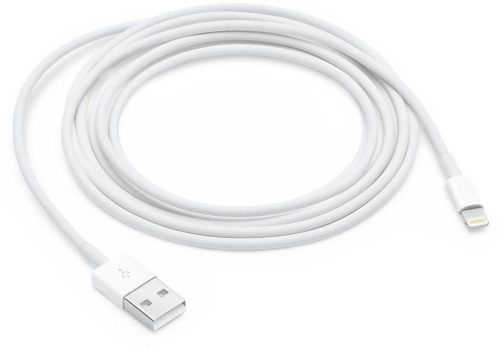 Apple gyári USB/lightning kábel MXLY2ZM/A, 1m, (bontott dobozos), fehér