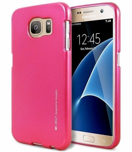 Mercury Goospery i-Jelly Samsung Galaxy A8 (2018) hátlap, tok, rózsaszín
