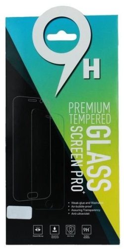 Samsung Galaxy A6 (2018) kijelzővédő edzett üvegfólia (tempered glass) 9H keménységű (nem teljes kijelzős 2D sík üvegfólia), átlátszó