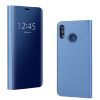 Clear View Case cover Huawei P30 oldalra nyíló tok, kék