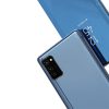 Clear View Case cover Samsung Galaxy J5 (2016) oldalra nyíló tok, kék